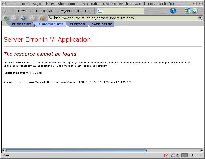 www.eurocircuits.be firefox error